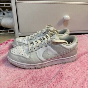 Nike Women's White and Gray Sneakers